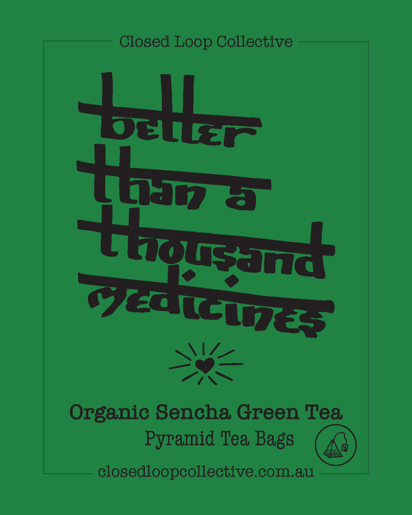 Pyramid Tea Bags Organic Sencha Green Tea