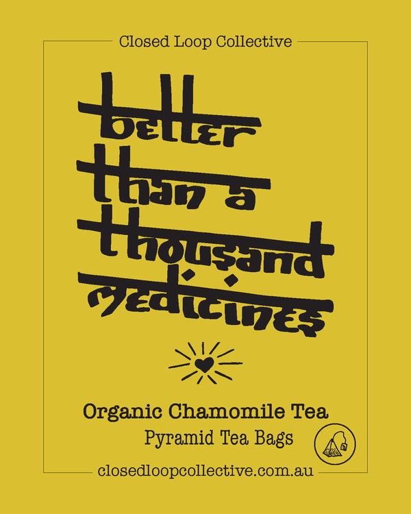 Pyramid Tea Bags Organic Chamomile Flower