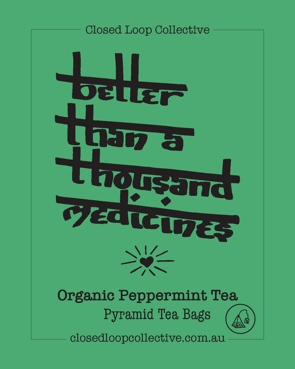 Pyramid Tea Bags Organic Peppermint