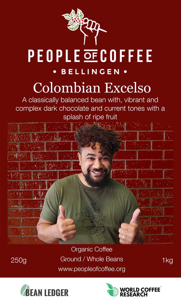Colombian Excelso Organic Coffee Subscription